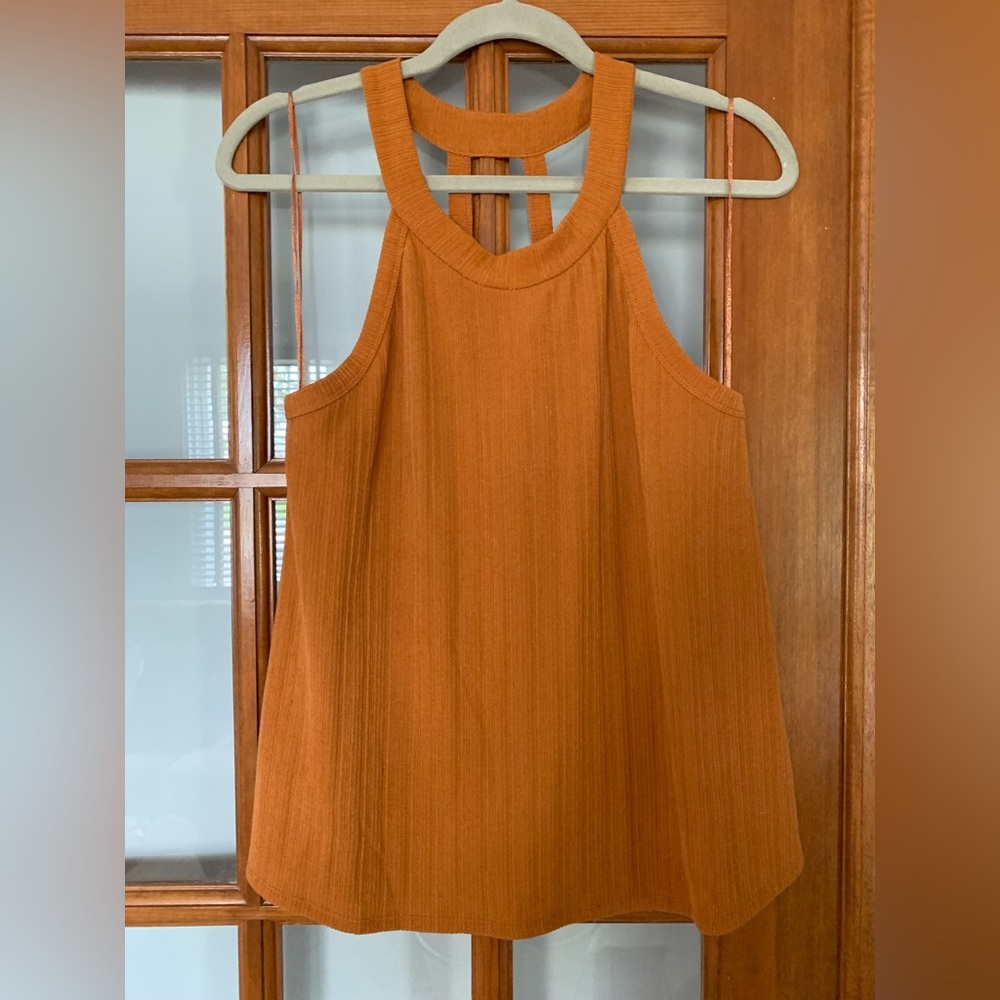 Burnt Orange Tank Top